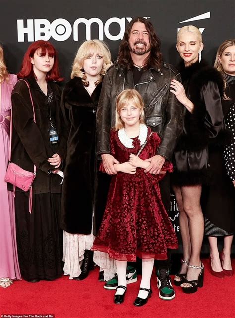 harper willow grohl|Meet Dave Grohls wife and teenage daughters amid love child。